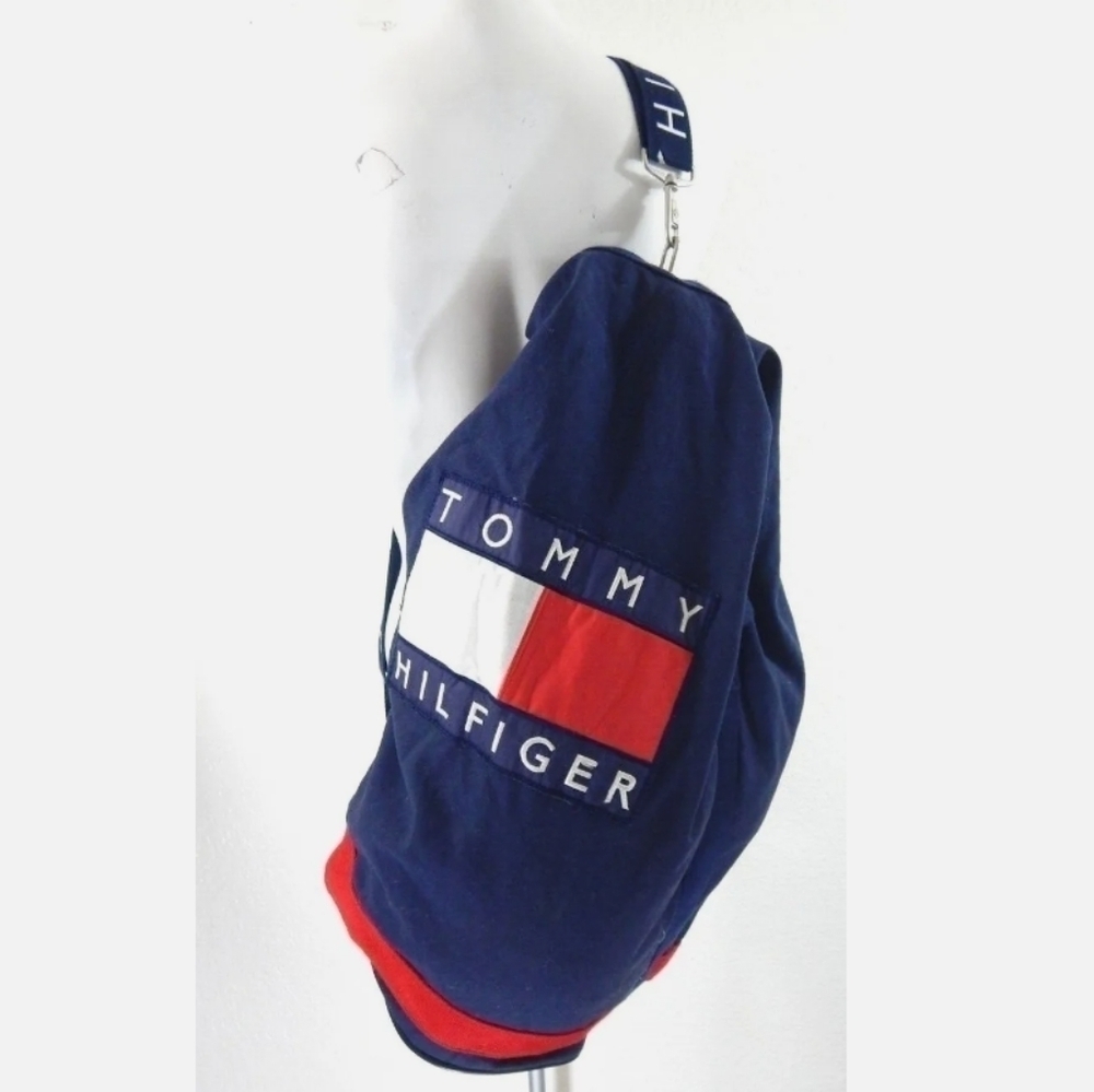 Tommy Hilfiger Vintage Rucksack Duffle Bag